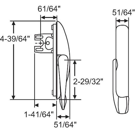 Strybuc Multipoint Casement Lock 34-144-40G